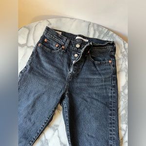 Levi’s Wedgie Jeans — perfectly distressed!